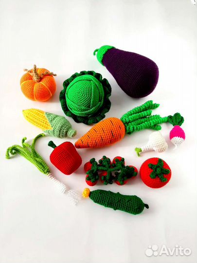 Овощи и фрукты игрушки