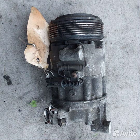 BMW E46 компрессор кондиционера