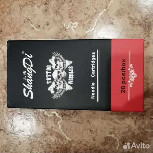 Картриджи иголки для тату и татуажа 1201RL