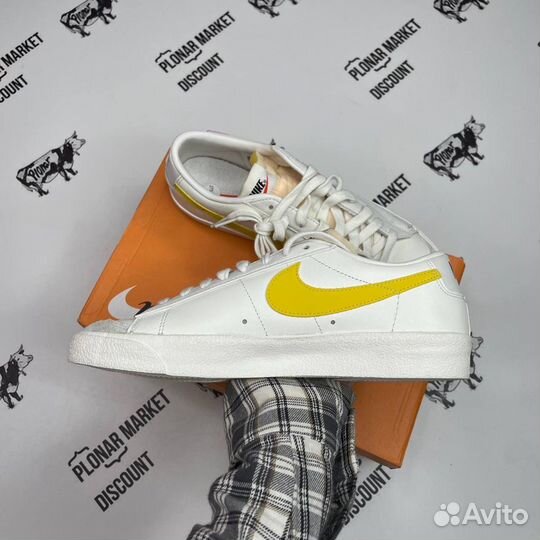 Оригинал 43 eu Nike blazer low 77 vntg