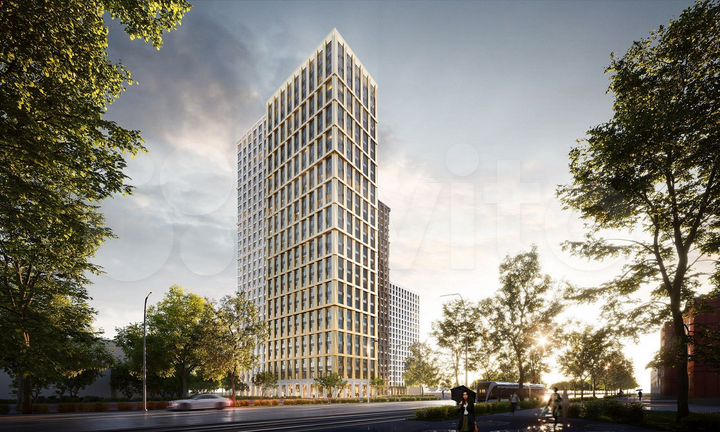 1-к. квартира, 49 м², 10/28 эт.