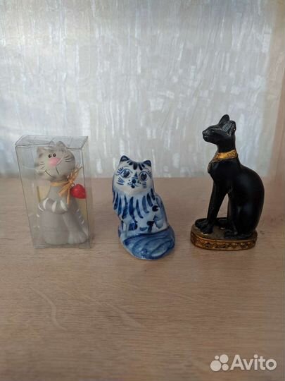 Коллекция статуэток Котики