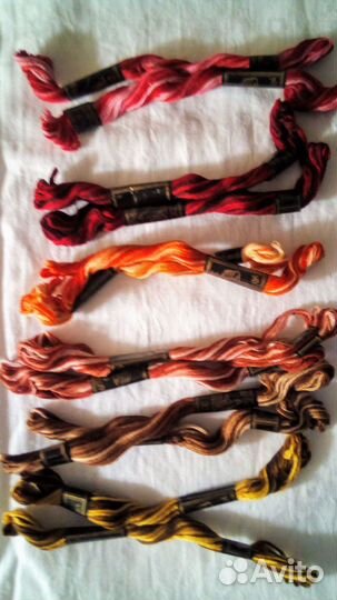 Набор ниток мулине СССР 39 шт