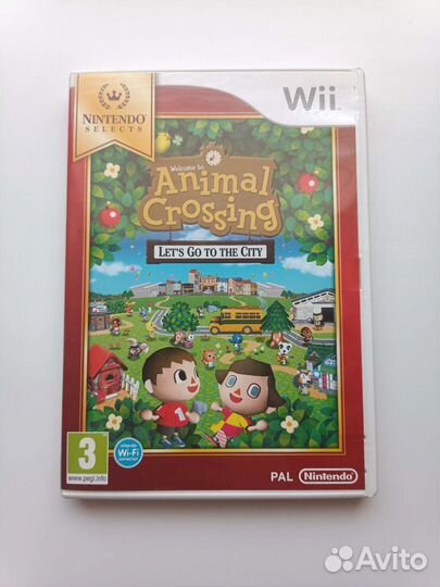 Игра Nintendo Wii Animal Crossing. Регион Европа