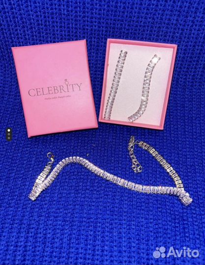 Чокер и серьги