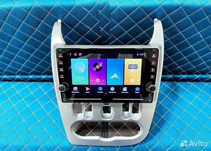 Магнитола Logan / Sandero / Largus Android 11 IPS