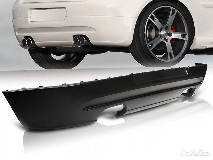 Накладка на бампер GTI VW Golf 5 (03-09) ztvw01