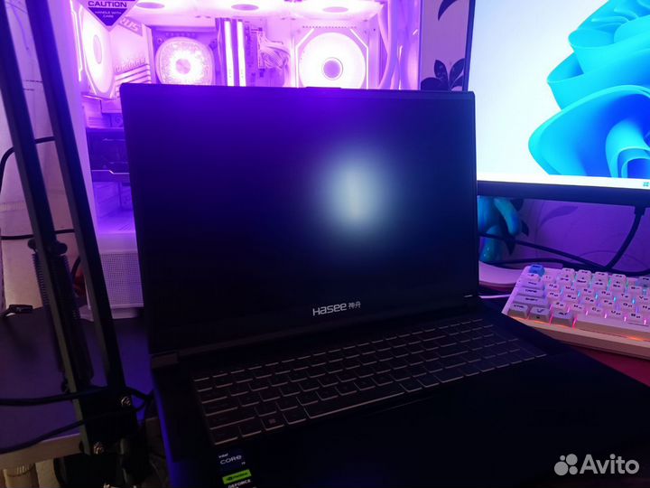 Игровой ноутбук I9-13900H RTX 4070 140W 17.3 hasee