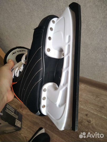 Коньки хоккейные Action 34р