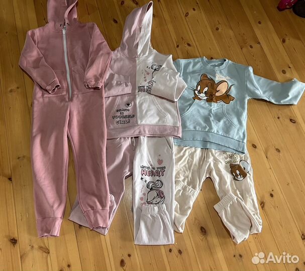 Вещи пакетом для девочки 122-128