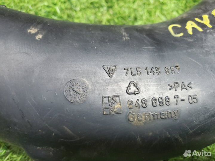 Патрубок интеркулера Porsche Cayenne 955 M48.00