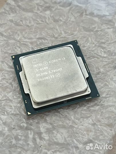 Процессор intel i3 6100 lga 1151