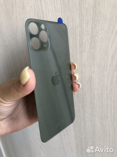 Стекло корпуса iPhone 11 Pro (задняя крышка)