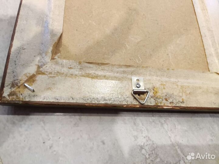 Картина роза в горшке