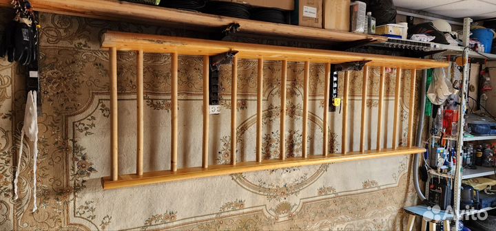 Лестница деревянная длинна 2.7 метра