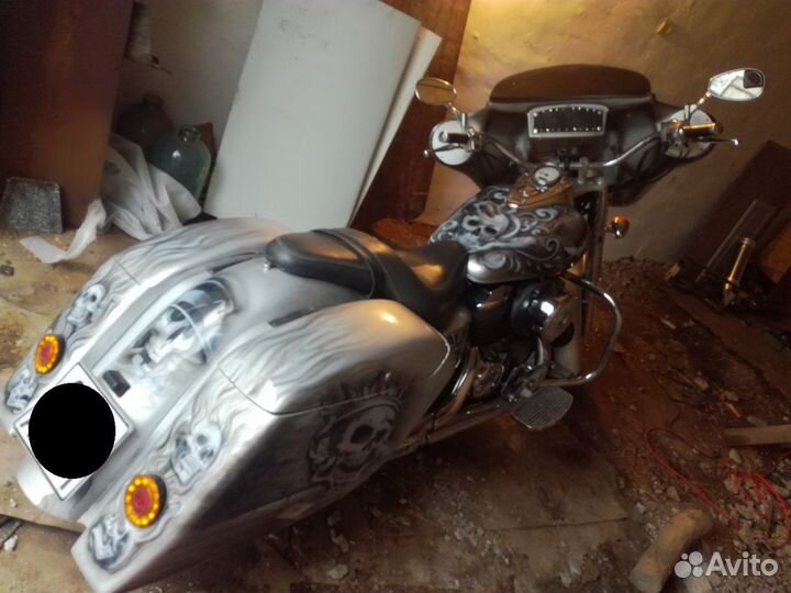 Кастом Honda Shadow vt750