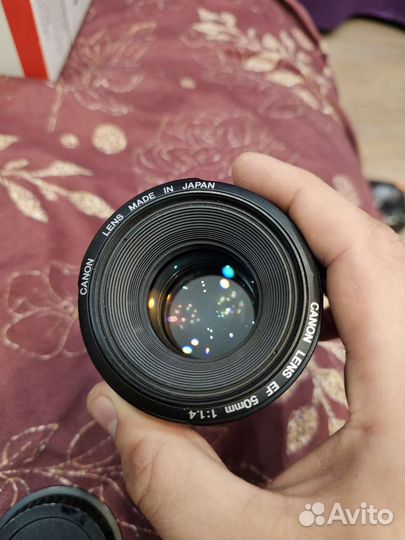 Объектив canon 50mm 1.4