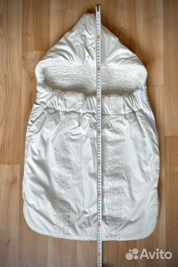 Зимний конверт, плед, шапочки