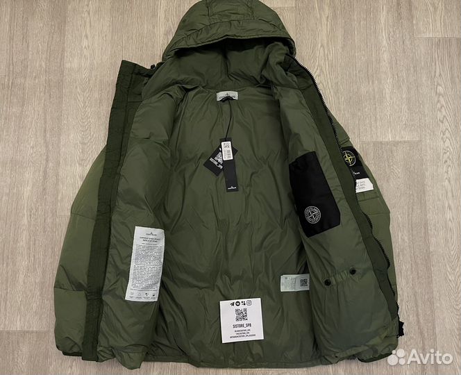 Пуховик Stone Island Crinkle Reps R-NY XL