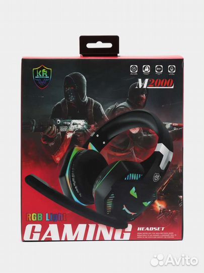 Игровые наушники с микрофоном