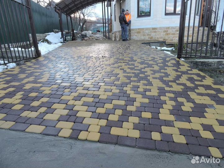 Тротуарная плитка Старый город