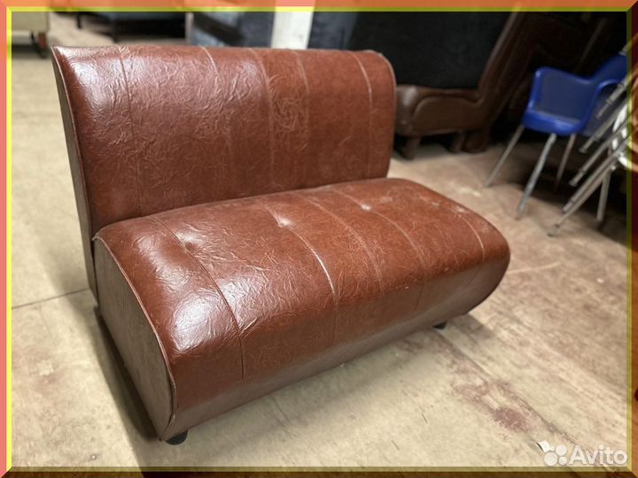 Кресло модульное из кожи