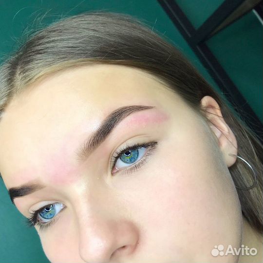 Оформление бровей