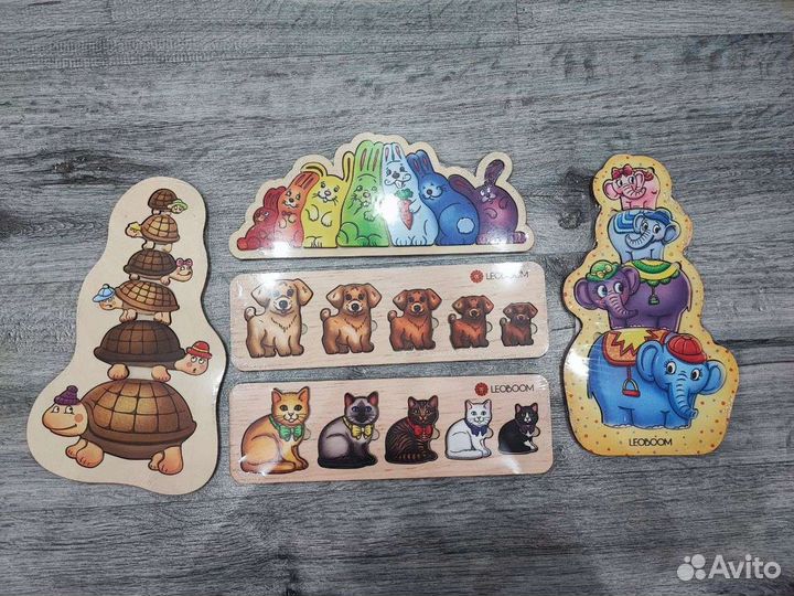 Рамки-вкладыши пазлы мозаики новые