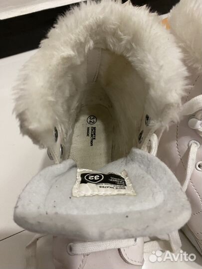 Коньки для самых маленьких magic White Размер 32