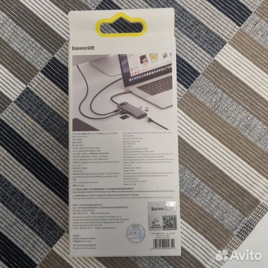 Док станция baseus 8 in 1