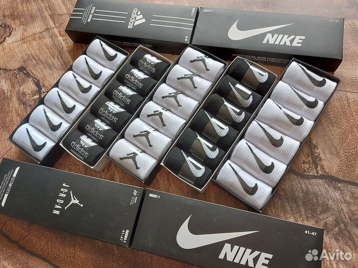 Носки Nike Reebok Lacoste Jordan