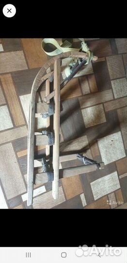 Санки старинные (ручная работа)