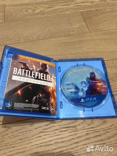 Диски на ps4 battlefield V