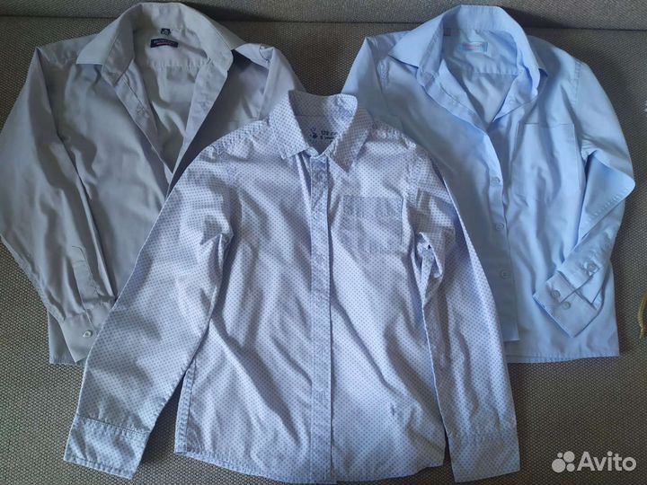 Рубашки для мальчика на рост 128