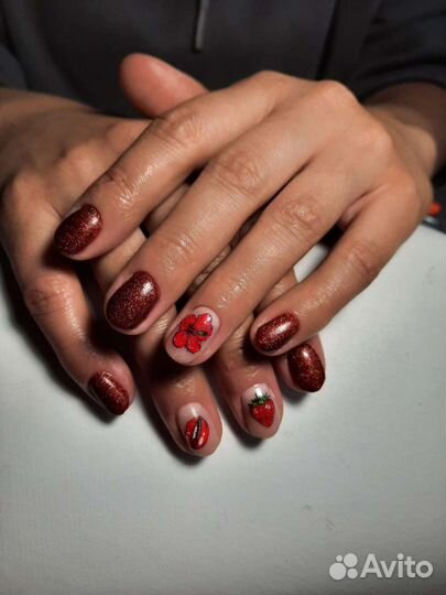 Маникюр гель лак