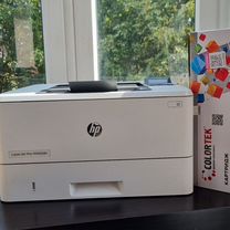 Принтер лазерный hp laserjet m402dn+новый картридж