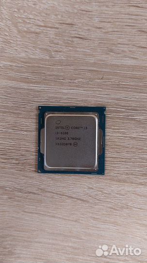 Intel Core i3 6100 (сокет 1151)
