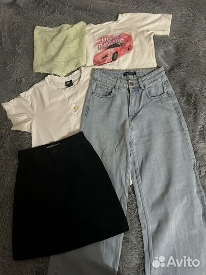 Вещи пакетом для подростка/девушки 40р