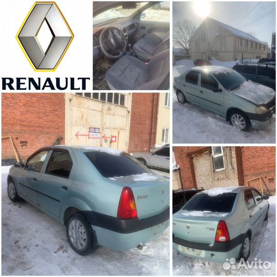 Кузов renault logan разбор