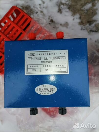 Понижающий трансформатор 220 на 36