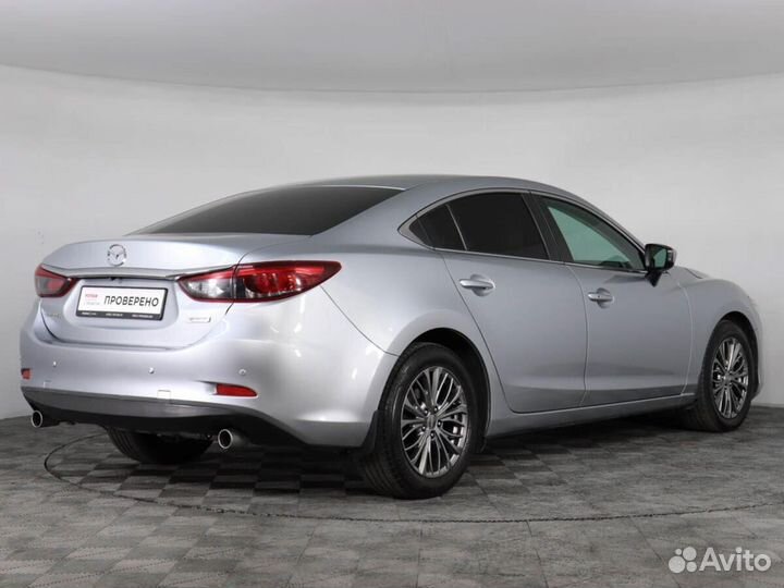 Mazda 6 2.0 AT, 2016, 166 800 км