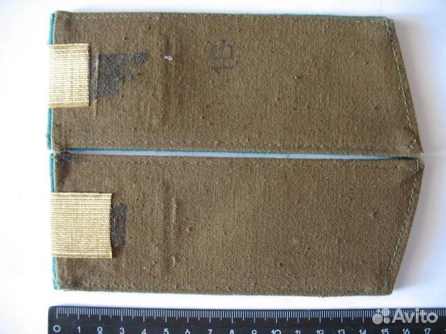 Погоны старшины погранвойск кгб СССР, образца 1969