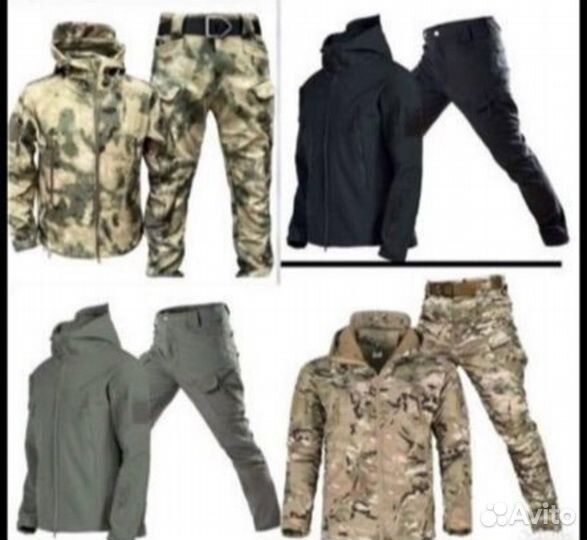 Костюм тактический демисизонный ветровлагозащитный