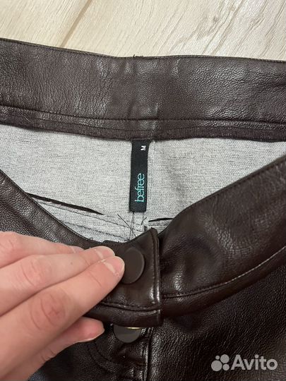 Кожаная юбка