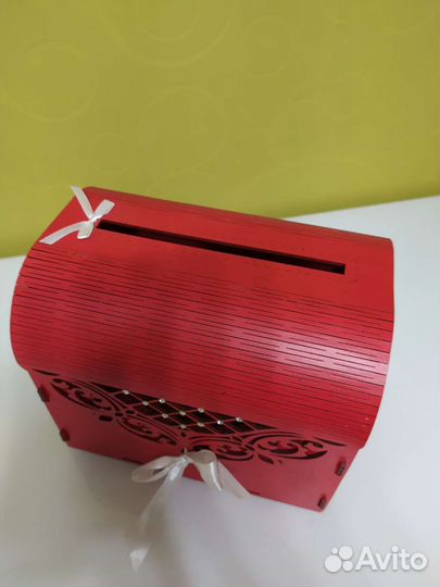 Коробка (казна) для денег на свадьбу