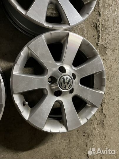 Литые диски r16 5 112 бу для VW