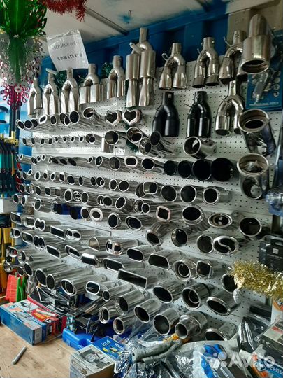 Насадка на глушитель BMW X5 (E70) (нержавейка)