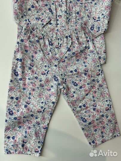 Летний комплект на девочку mothercare 74 86