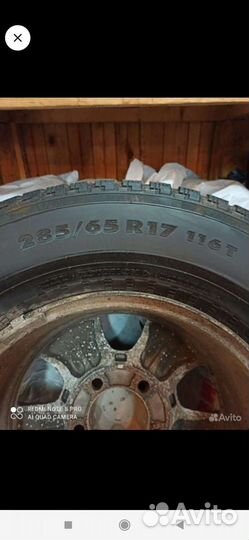 Колеса в сборе r17 от Тайоты