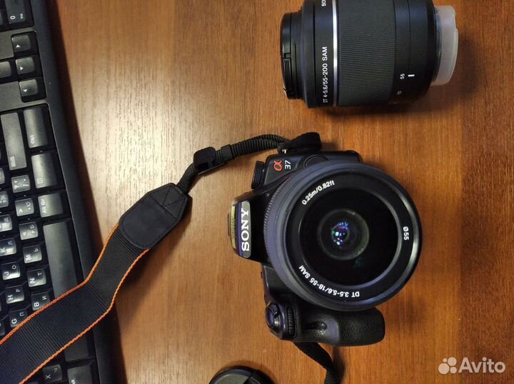 Зеркальный фотоаппарат sony